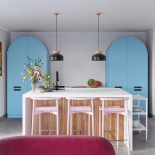 Lámpara colgante Aszo negro