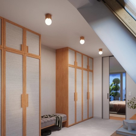 Regleta Inkodo madera natural