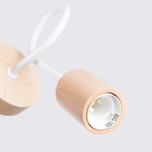 Aplique de pared Laramo blanco