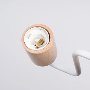 Aplique de pared Zano blanco