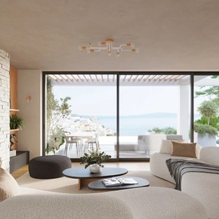 Aplique de pared Zano blanco