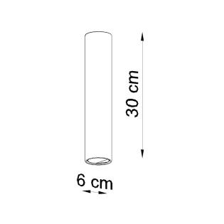 Foco de superficie Vaza blanco 30