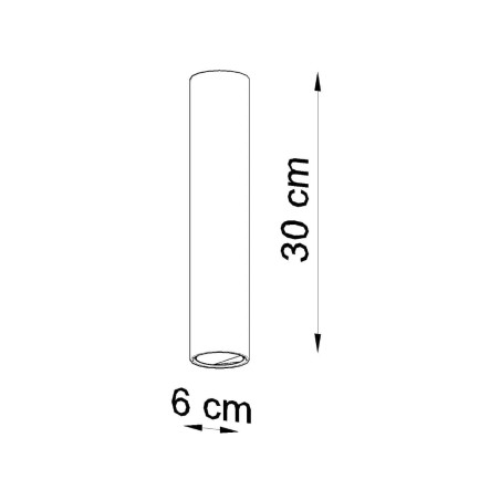 Foco de superficie Vaza blanco 30