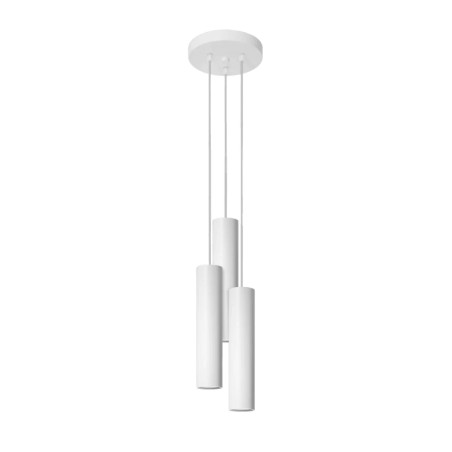 Lámpara colgante Vaza blanco, 3 luces