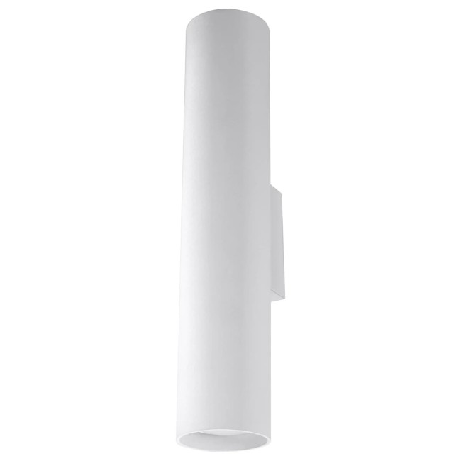 Aplique de pared Vaza blanco, 2 luces