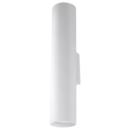 Aplique de pared Vaza blanco, 2 luces