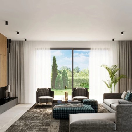 Foco de superficie Vaza negro 10