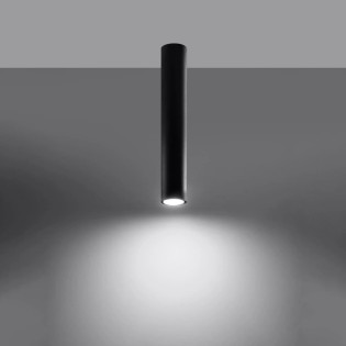 Foco de superficie Vaza negro 40