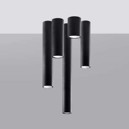 Foco de superficie Vaza negro 40