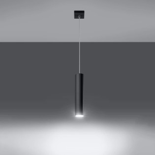 Lámpara colgante Vaza negro, 1 luz