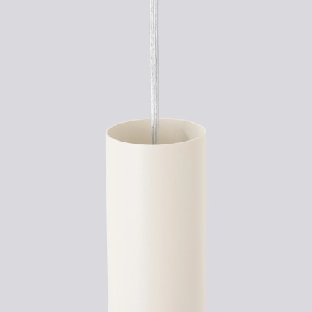 Lámpara colgante Vaza beige, 3 luces