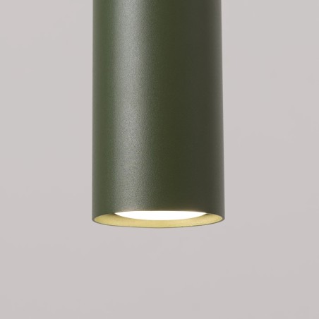 Lámpara colgante Vaza verde oliva, 1 luz