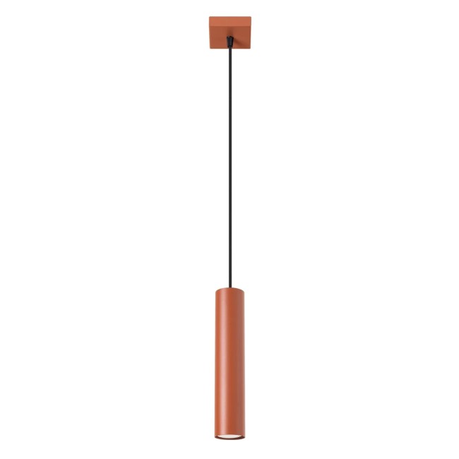 Lámpara colgante Vaza rojo, 1 luz