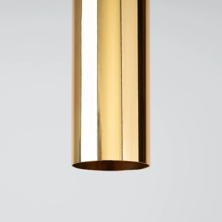 Lámpara colgante Vaza dorado pulido, 1 luz