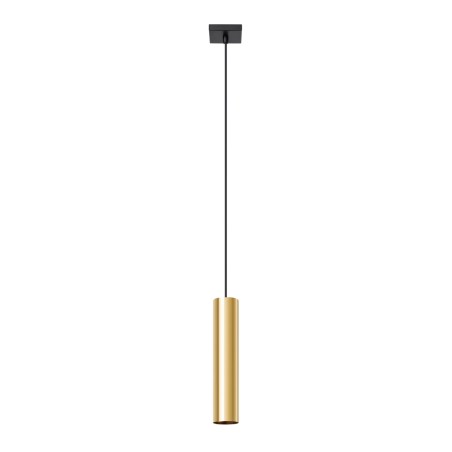 Lámpara colgante Vaza dorado pulido, 1 luz