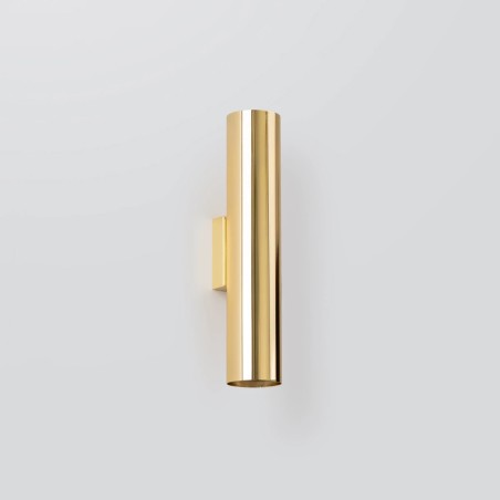 Aplique de pared Vaza dorado pulido, 2 luces