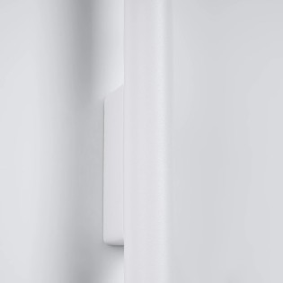 Aplique de pared Vacu blanco, 2 luces