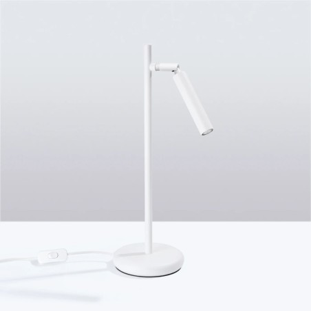 Lámpara de mesa Vacu blanco