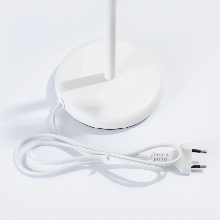 Lámpara de mesa Vacu blanco