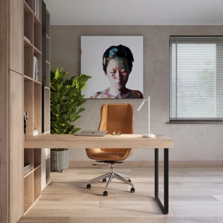 Lámpara de mesa Vacu blanco