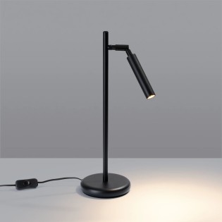 Lámpara de mesa Vacu negro