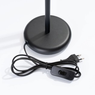 Lámpara de mesa Vacu negro