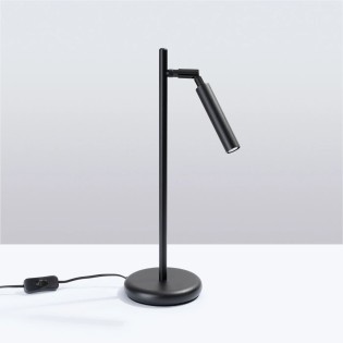Lámpara de mesa Vacu negro