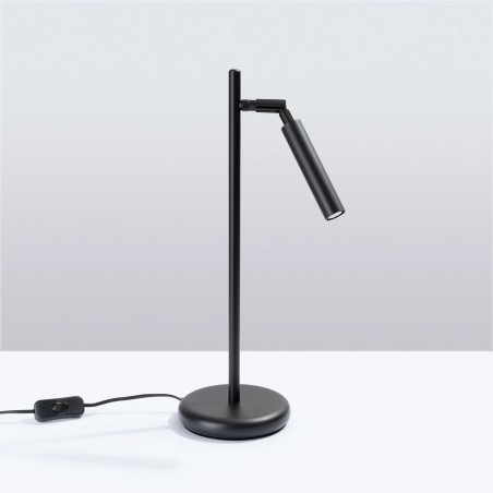 Lámpara de mesa Vacu negro