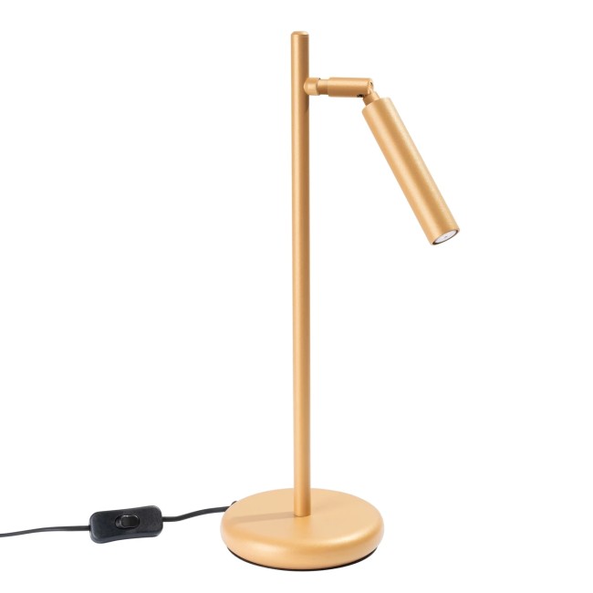 Lámpara de mesa Vacu dorado
