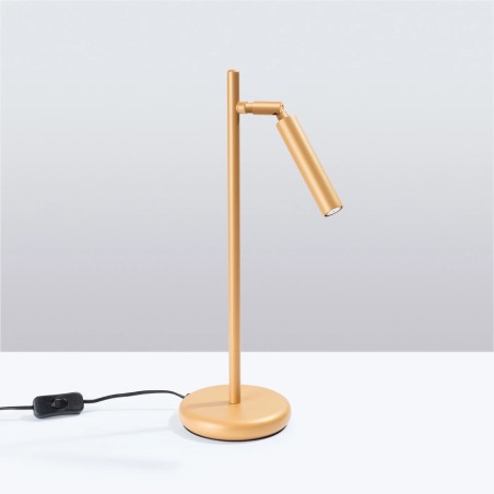 Lámpara de mesa Vacu dorado