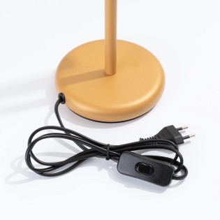 Lámpara de mesa Vacu dorado
