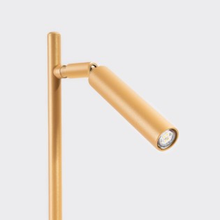Lámpara de mesa Vacu dorado