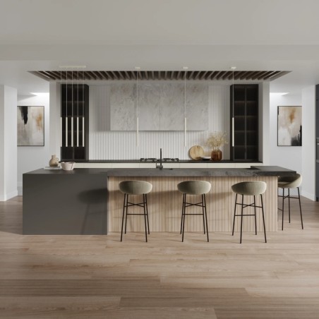 Lámpara colgante Vacu beige, 1 luz