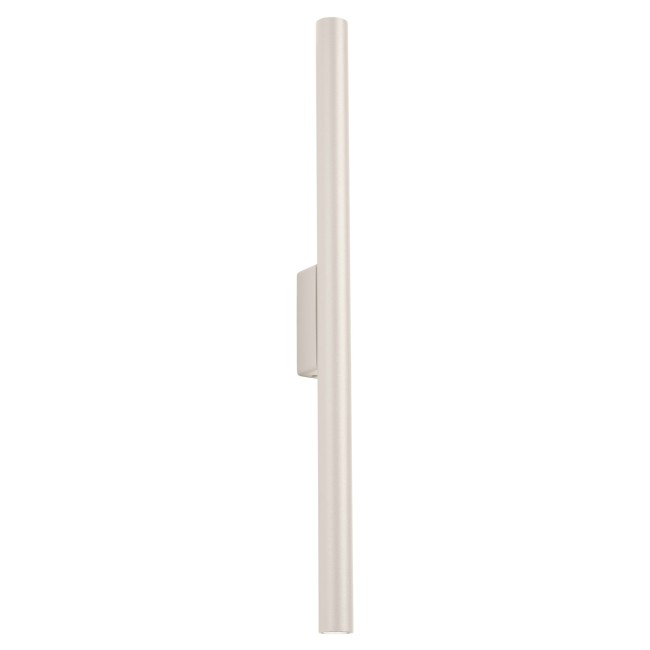 Aplique de pared Vacu beige, 2 luces