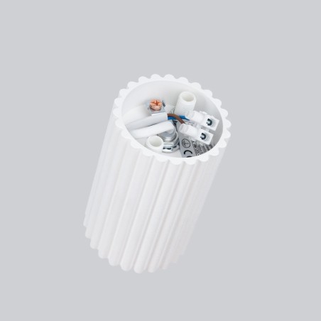 Foco de superficie Moto blanco 10