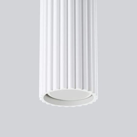 Lámpara colgante Moto blanco, 1 luz