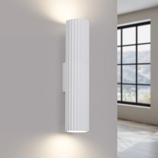 Aplique de pared Moto blanco 30