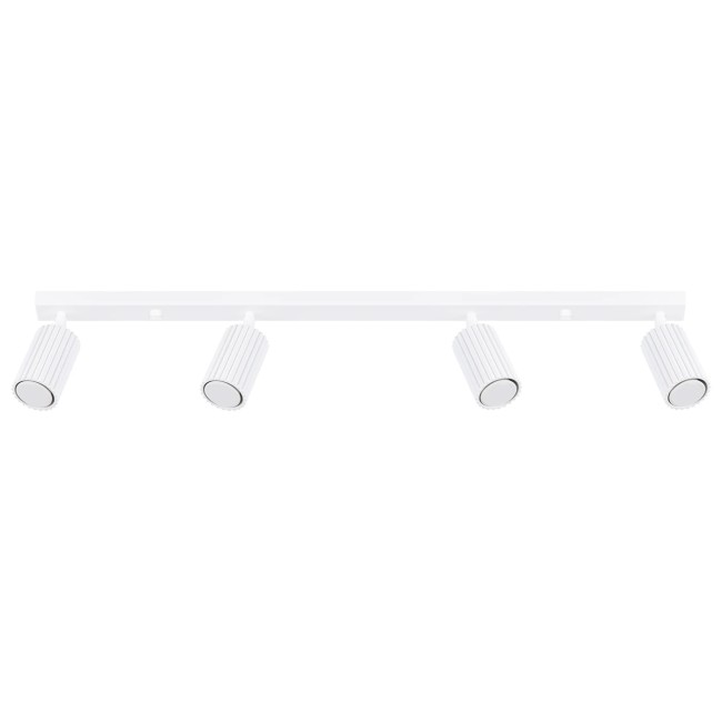 Regleta Moto blanco, 4 luces