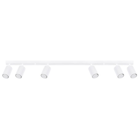 Regleta Moto blanco, 6 luces