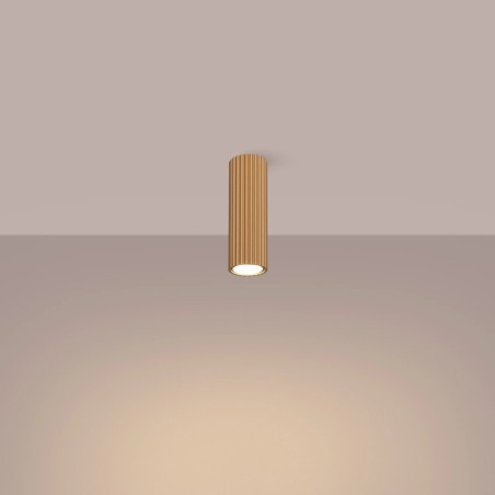 Foco de superficie Moto dorado 20