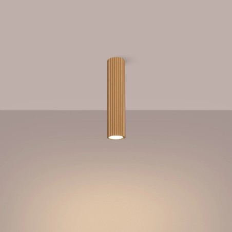 Foco de superficie Moto dorado 30