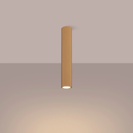 Foco de superficie Moto dorado 40