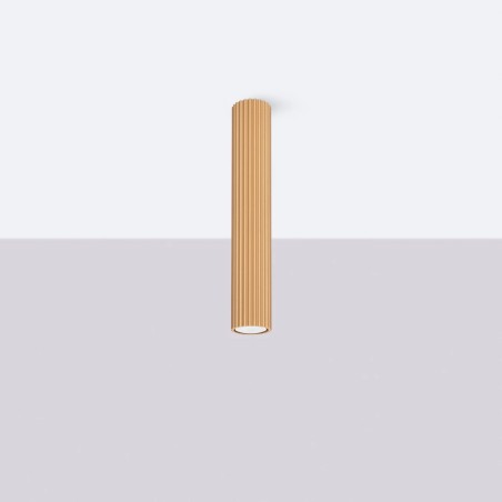 Foco de superficie Moto dorado 60