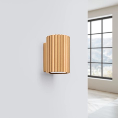 Aplique de pared Moto dorado 10