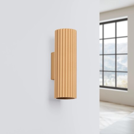 Aplique de pared Moto dorado 20