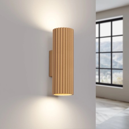 Aplique de pared Moto dorado 20