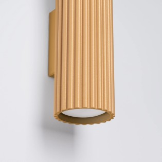 Aplique de pared Moto dorado 20