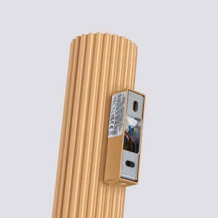 Aplique de pared Moto dorado 20