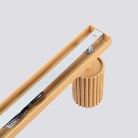 Regleta Moto dorado, 3 luces