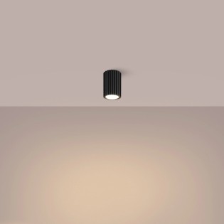 Foco de superficie Moto negro 10